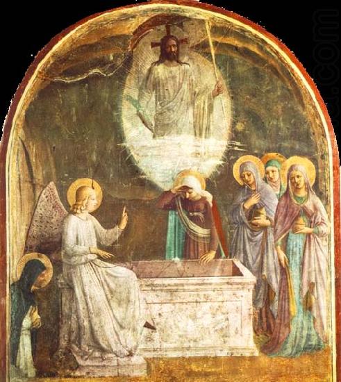 Resurrection of Christ and Women at the Tomb, ANGELICO  Fra